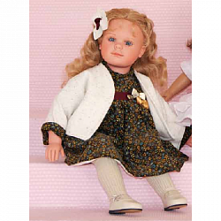 Кукла Андреа в цветочном платье и жакете, 60 см (D'nenes Diseсo, S.L, 45035-d) - миниатюра